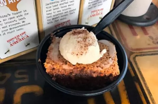 Mission BBQ Carrot Cake