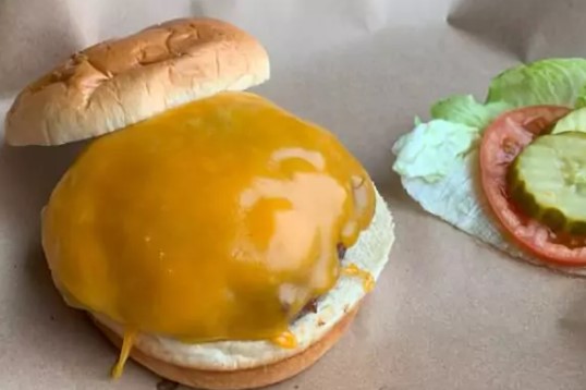 Mission BBQ Smoked Cheeseburger