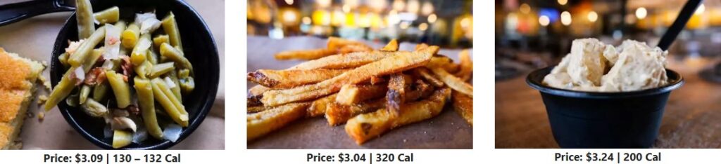 Mission BBQ Sides Menu 2026