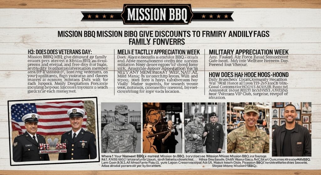 Mission BBQ Military Discount
